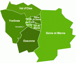 carte ile-de-France